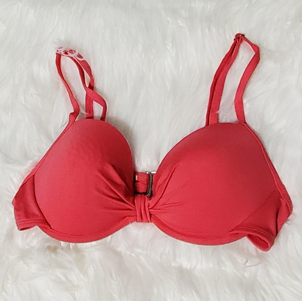 APT.9 Salmon Color Bikini Top